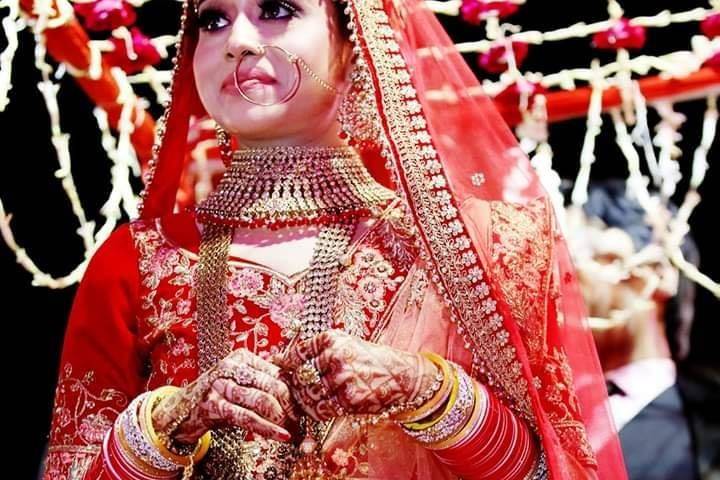 bridal makeup- Aradhana khurana Makeup Artist- Bridal makeup1f