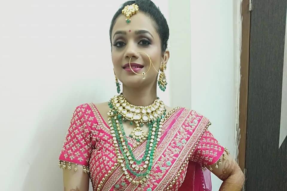 bridal makeup- Aradhana khurana Makeup Artist- Bridal makeup2