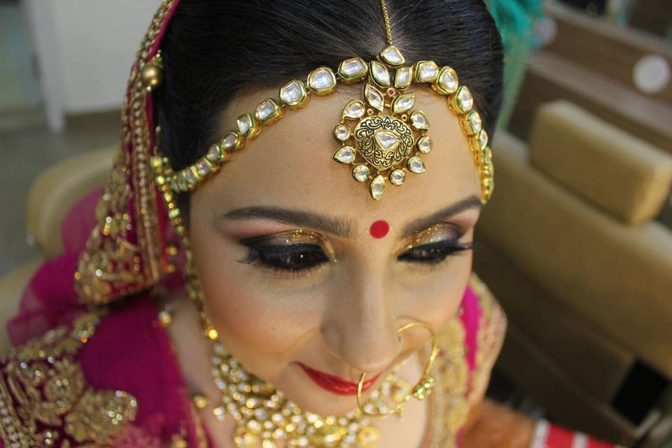 Bridal makeup