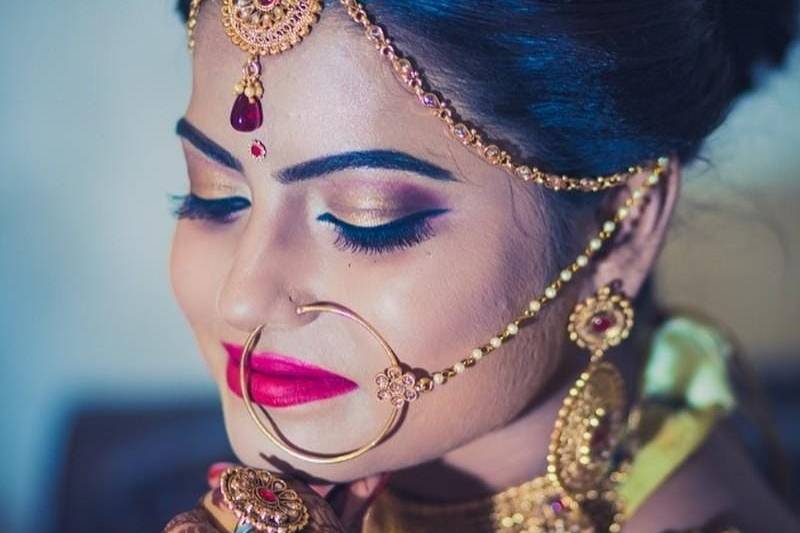 Bridal makeup