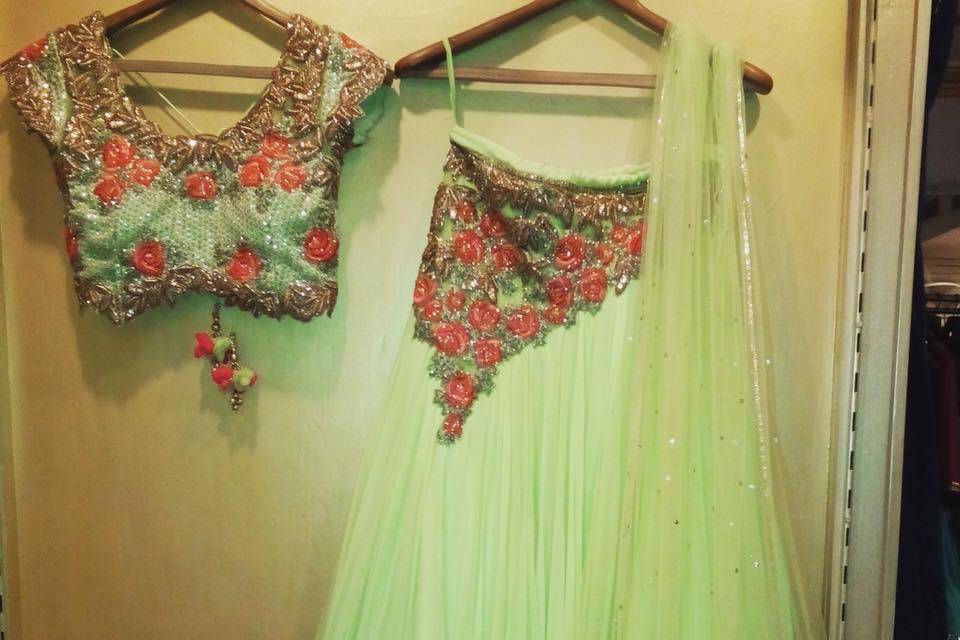 Bridal lehenga