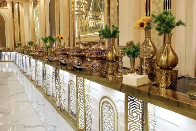 Catering setup