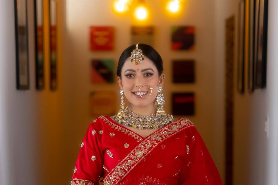 Kangra Bridal makeup artist