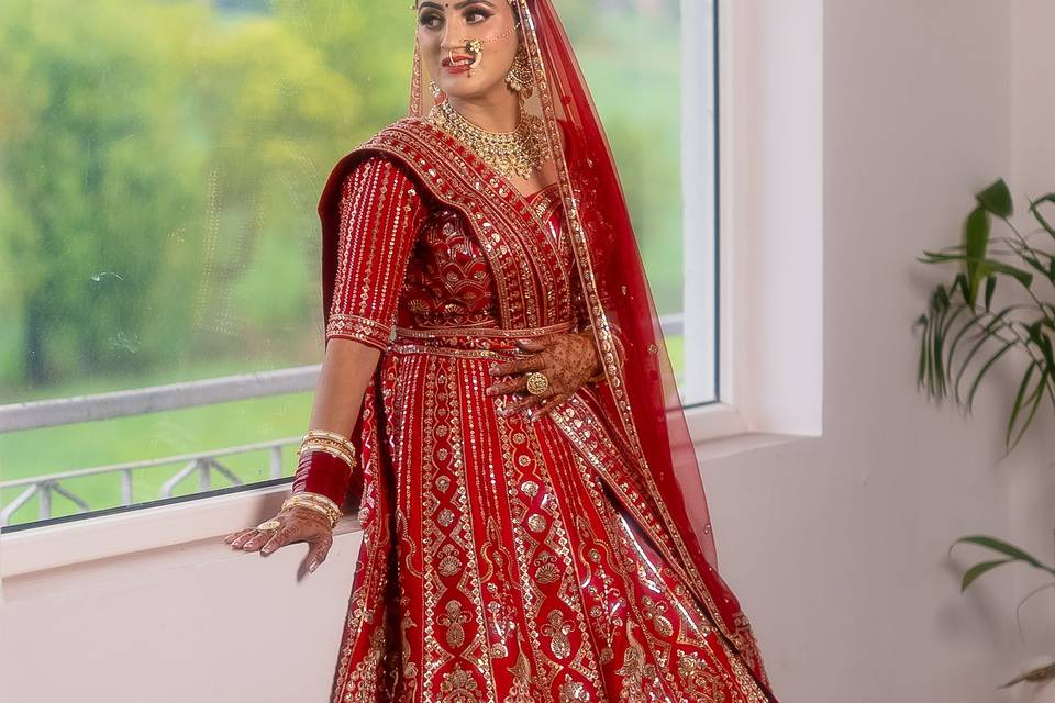 Natural Bridal Makeup Kangra
