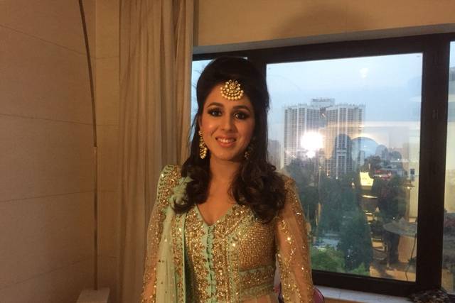 Bridal makeup