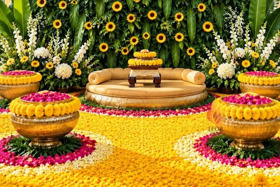 Haldi decor