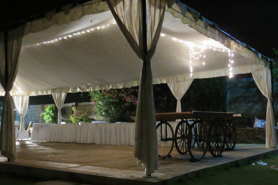 Event space decor