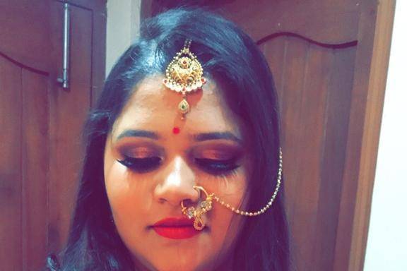 Bridal makeup