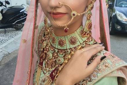 Bridal makeup