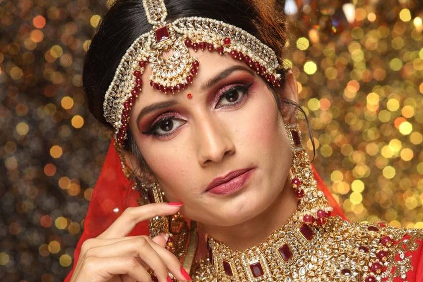 Bridal makeup