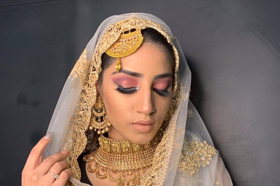 Bridal makeup