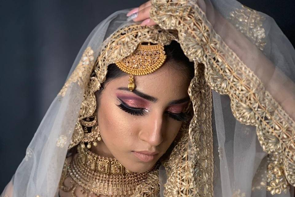 Bridal makeup