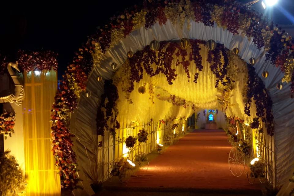 Entrance decor