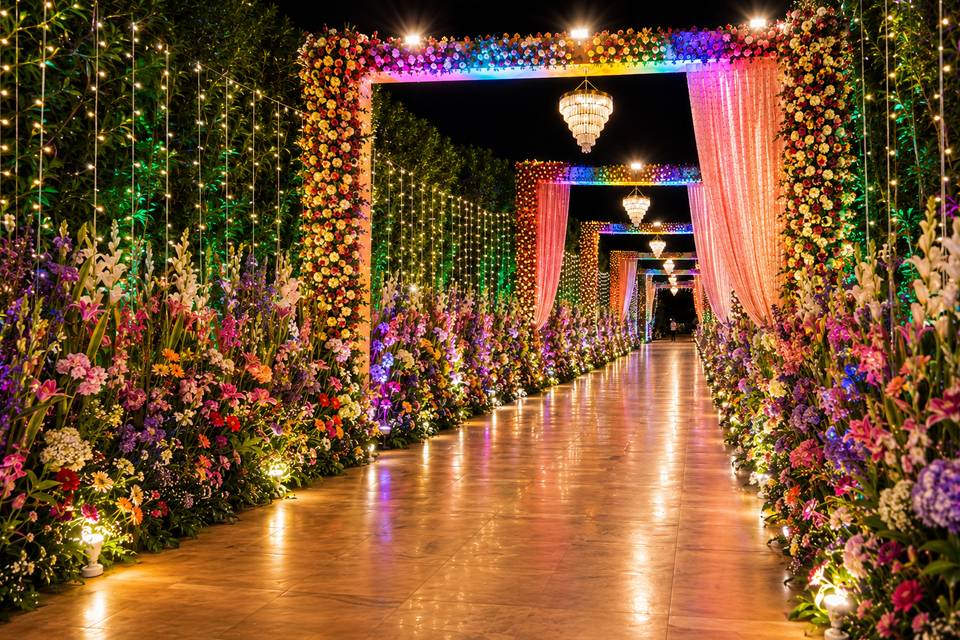 Entrance with extra decor