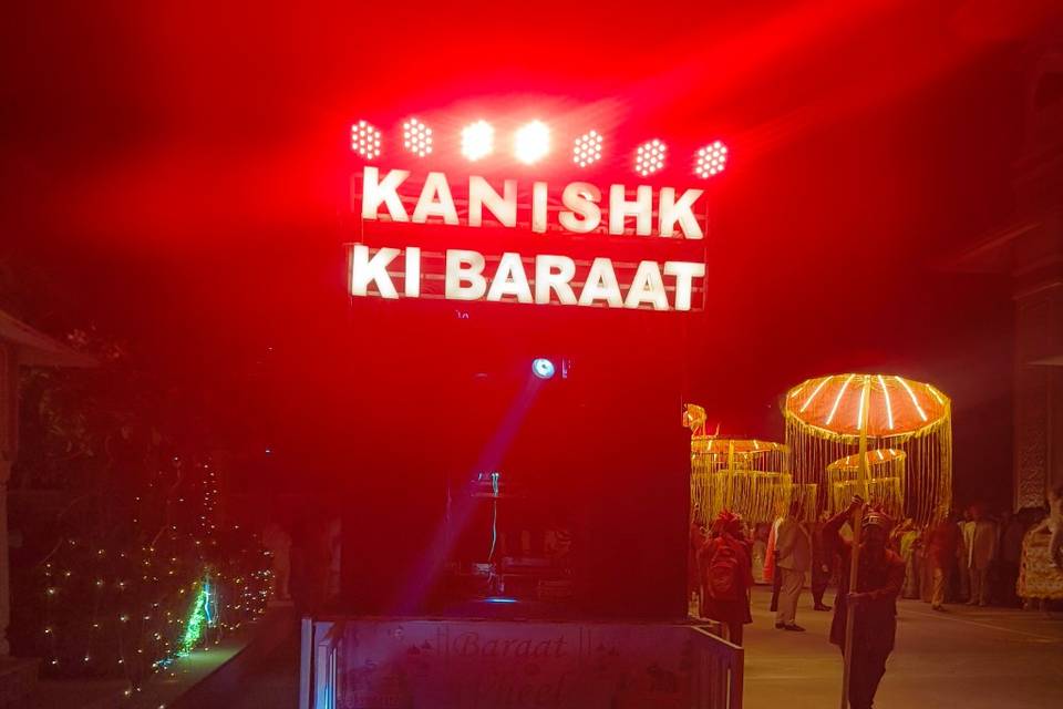 Baraat on wheels