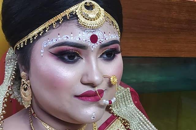 Bridal makeup