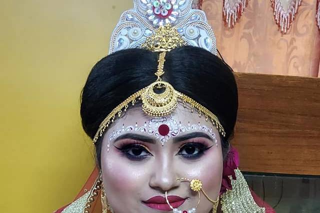 Bridal makeup