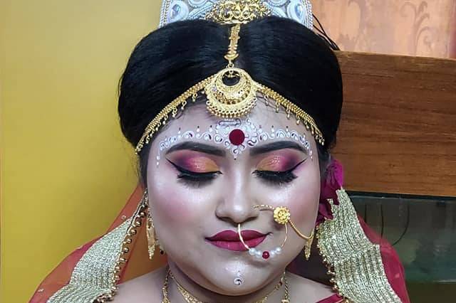 Bridal makeup