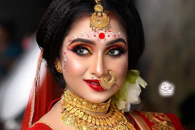 Bridal makeup