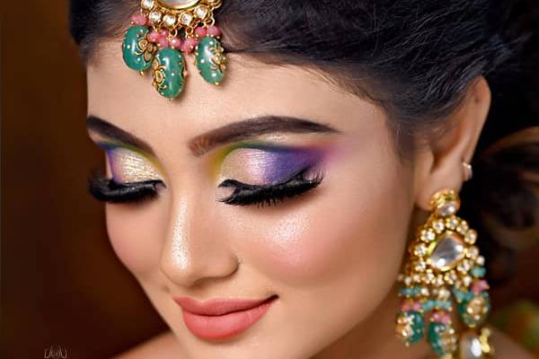 Bridal makeup