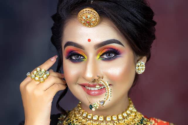 Bridal makeup