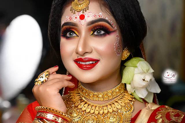 Bridal makeup