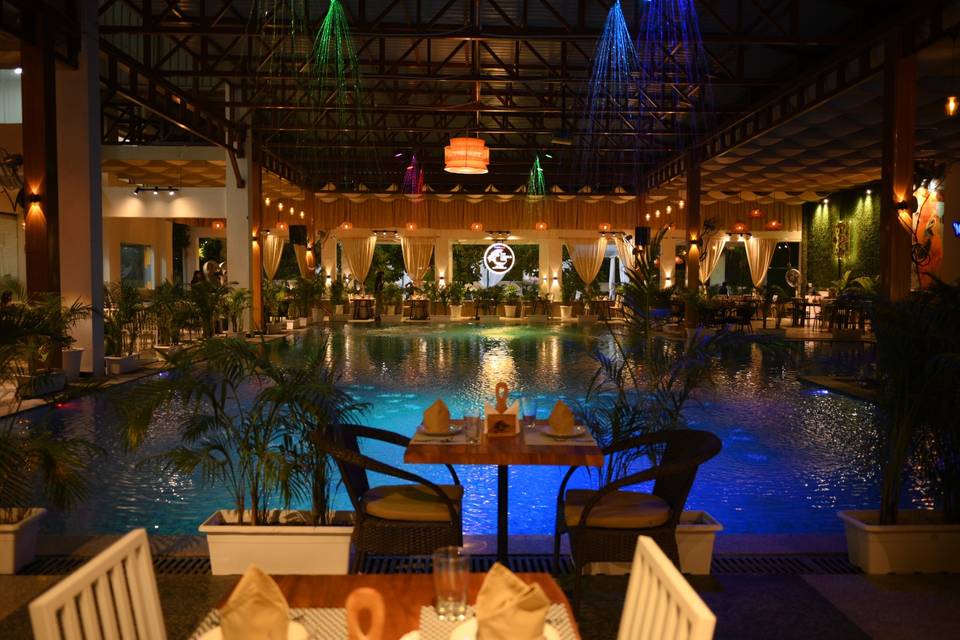 Poolside