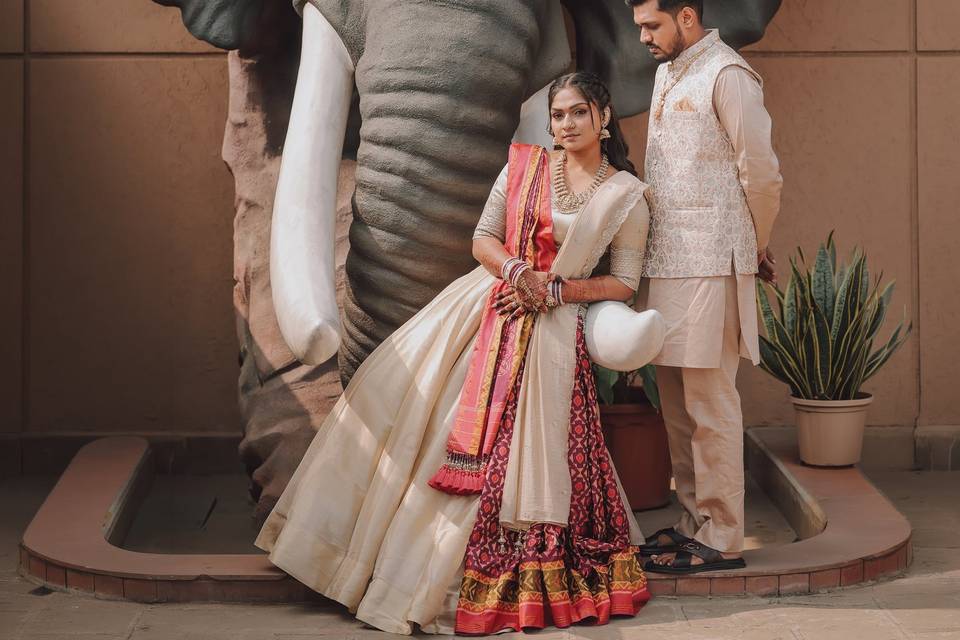 Mandap Mahurat Couple Shoot