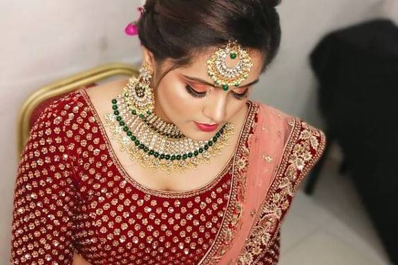 Bridal makeup