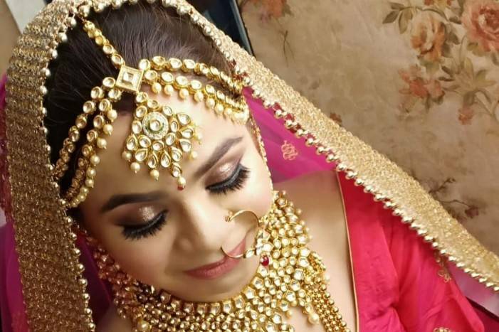 Bridal makeup