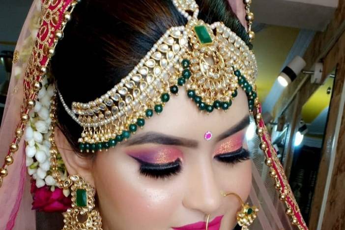 Bridal makeup