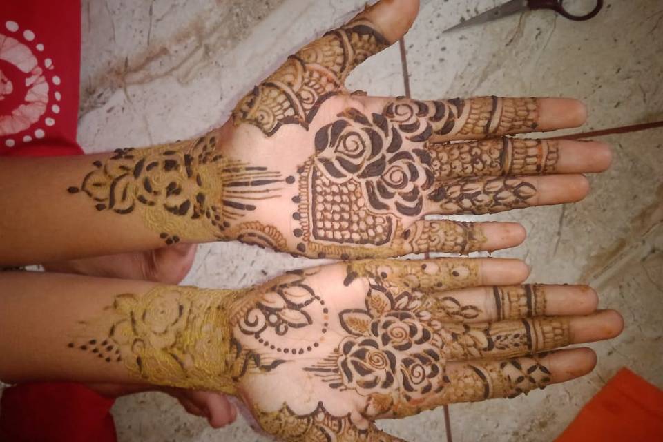 Bridal mehndi