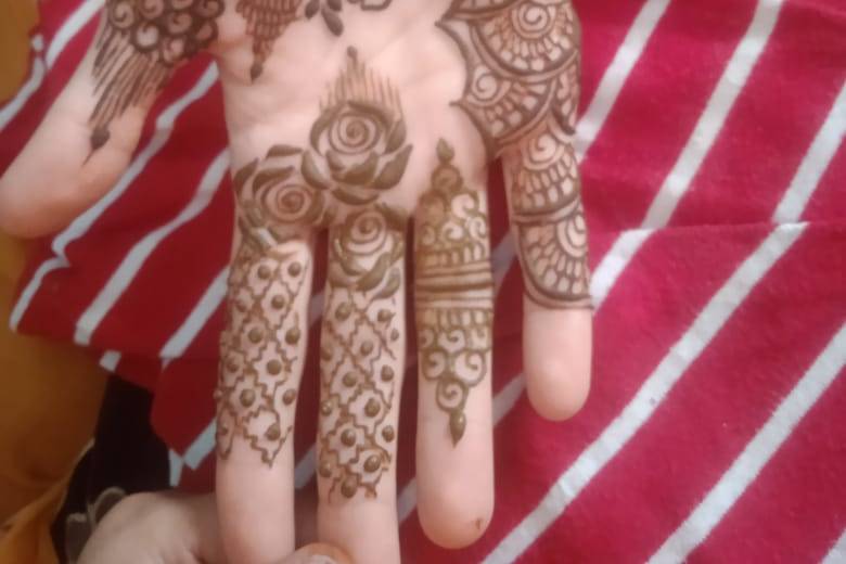 Bridal mehndi