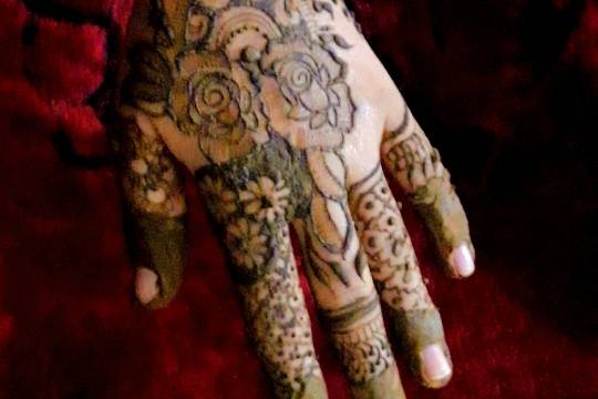 Bridal mehndi