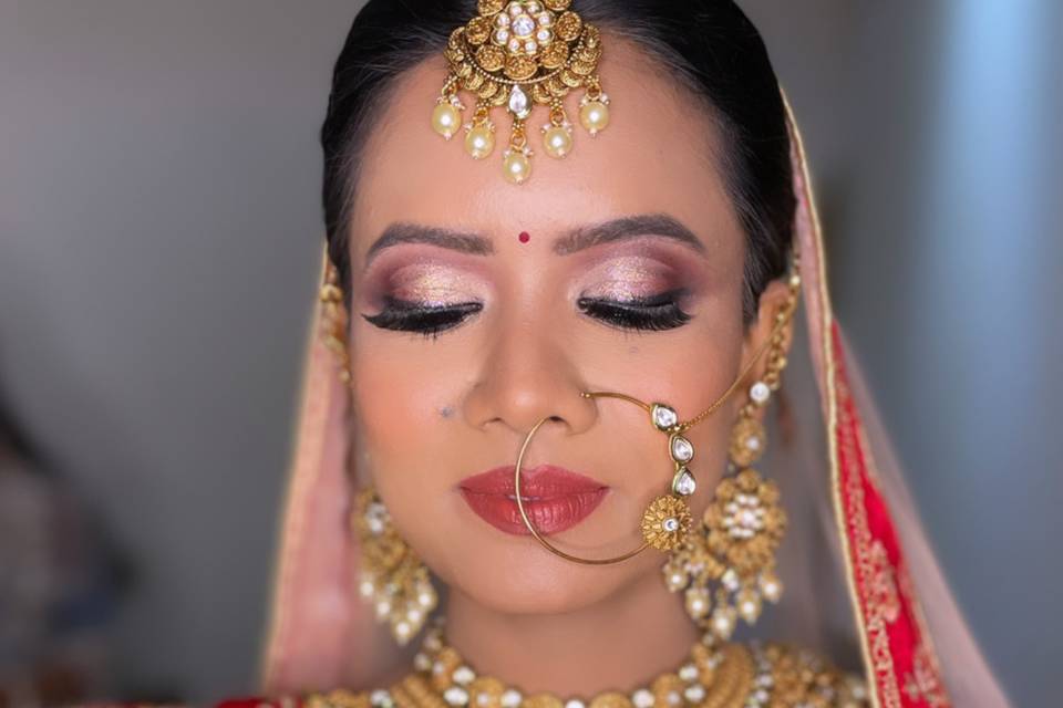 Bridal makeup