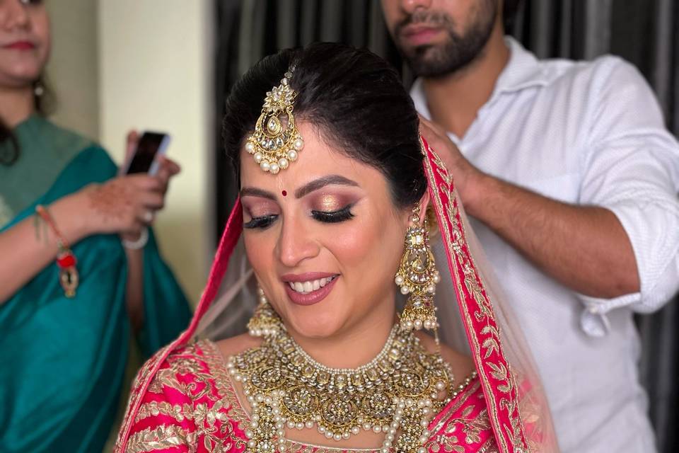 Bridal makeup