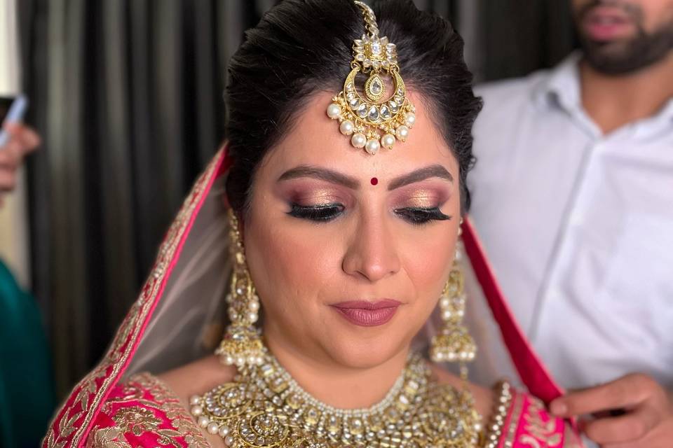 Bridal makeup