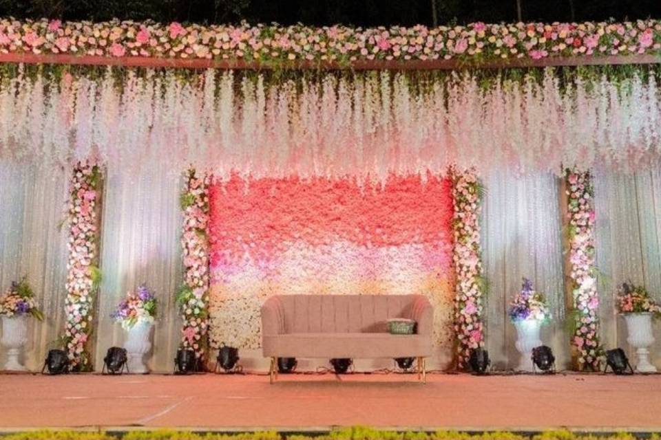 Wedding Stage Backdrop