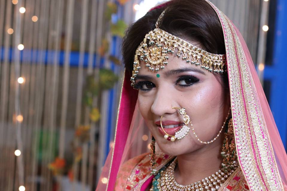 Bridal makeup