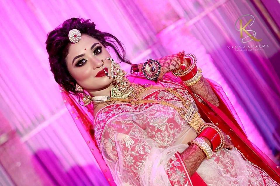 Bridal makeup