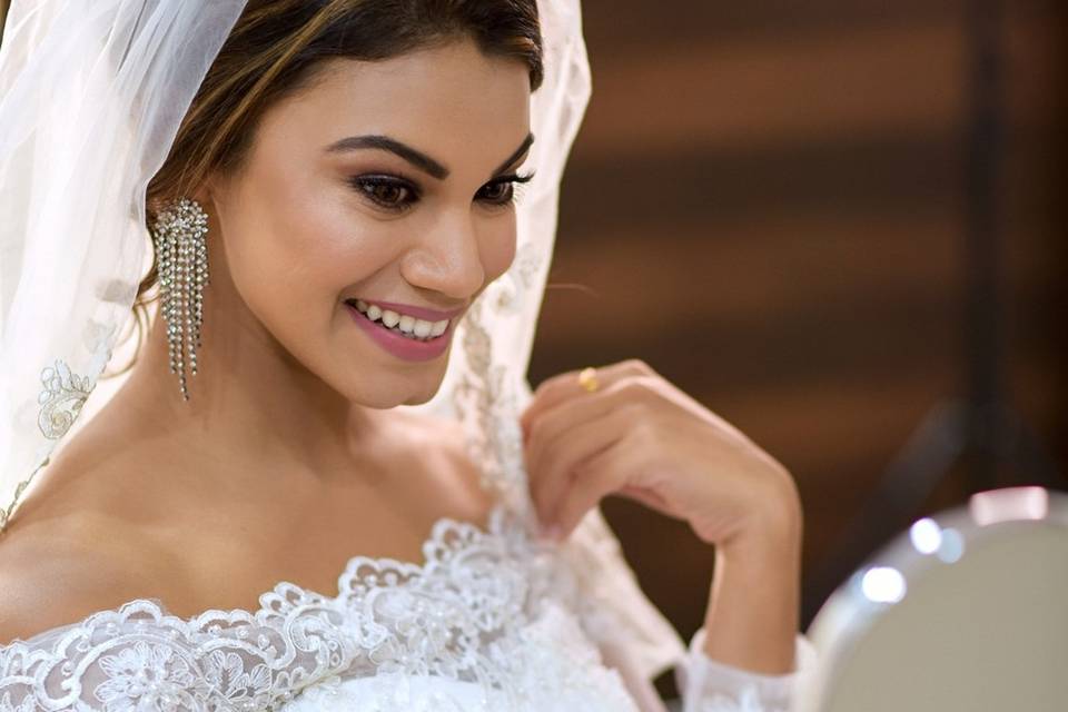 Aradhana in her Wedding Avatar