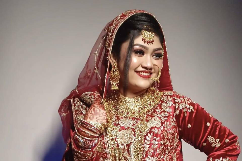 Bridal makeup
