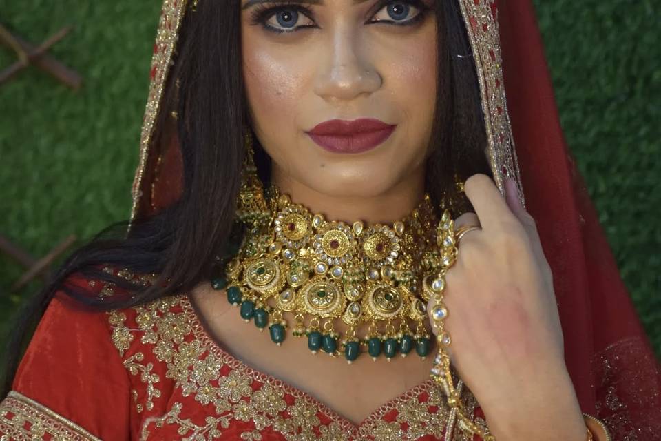 Bridal makeup