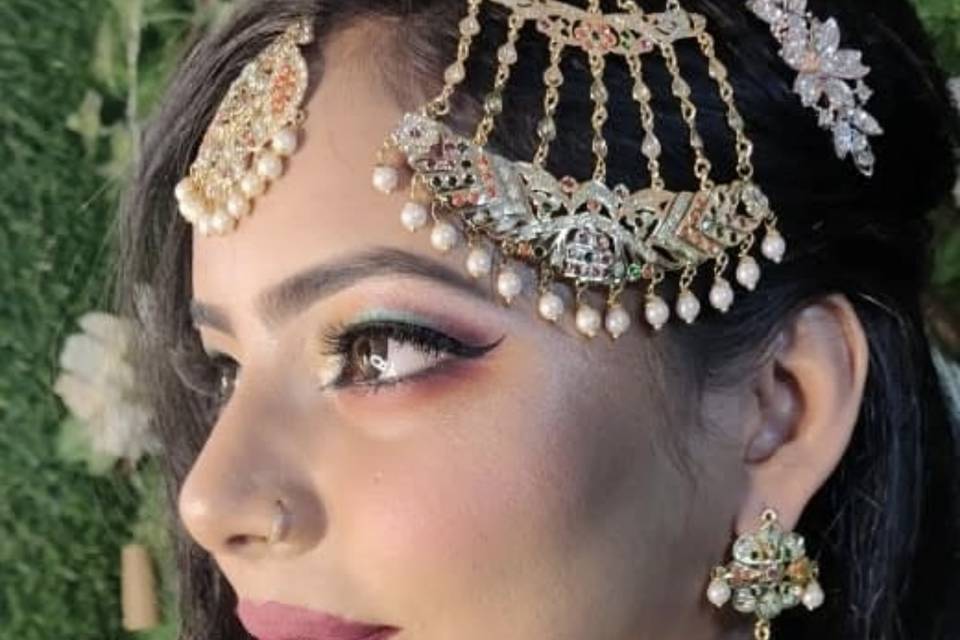 Bridal makeup
