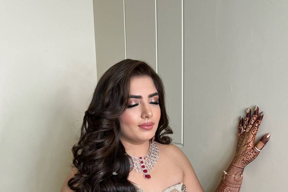 Bridal look