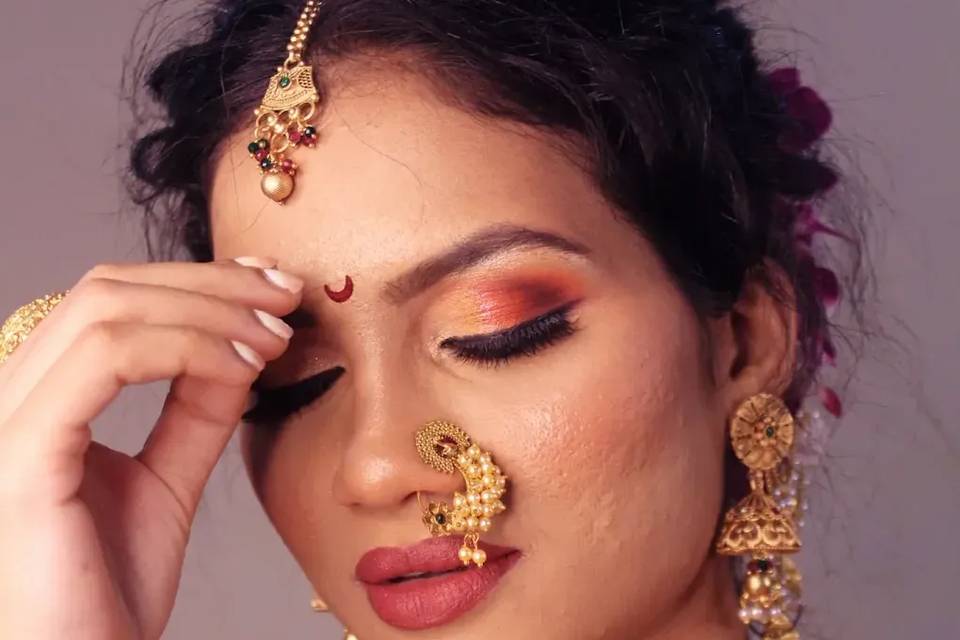Bridal makeup