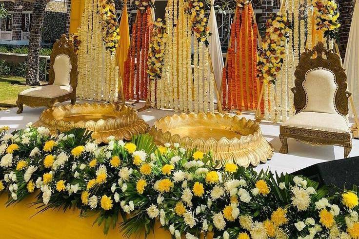 Haldi decor