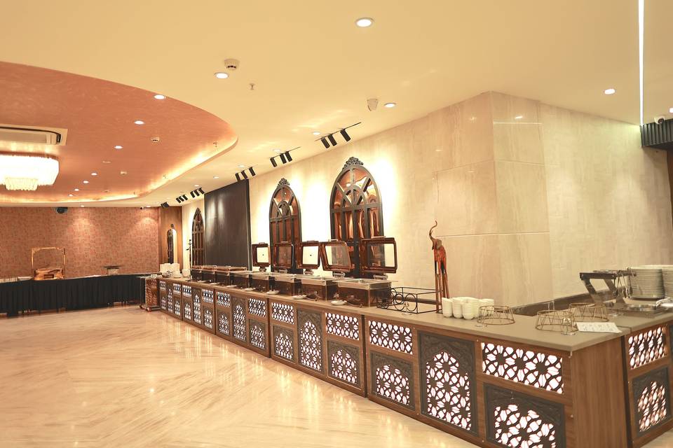Opal Hall food area