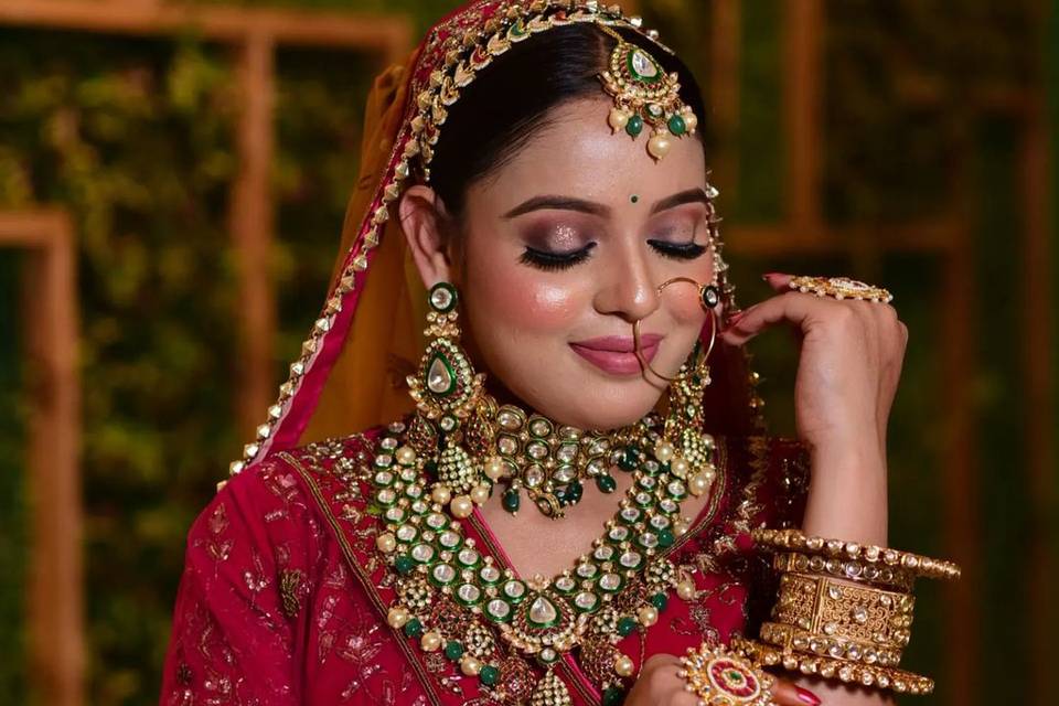 Bridal makeup