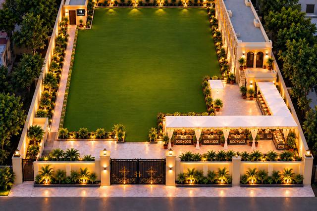 Lawn area
